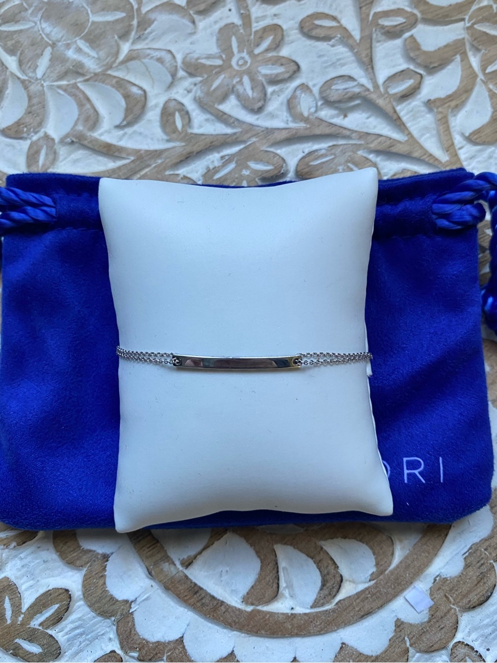 TACORI silver bracelet - 2-Chain Minimalist Style